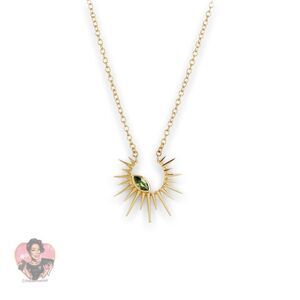 JOY DRAVECKY Voyager Necklace In Green